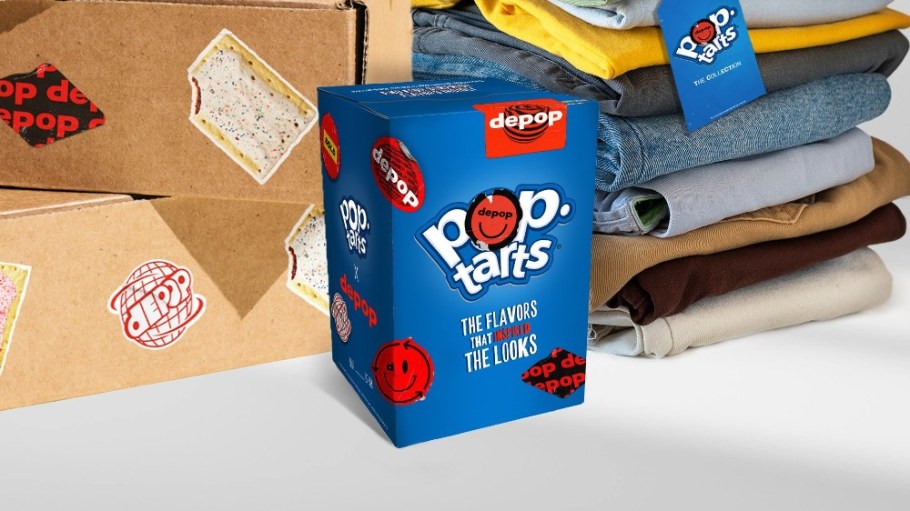 Pop-Tarts and Depop have teamed up to sell secondhand fashion