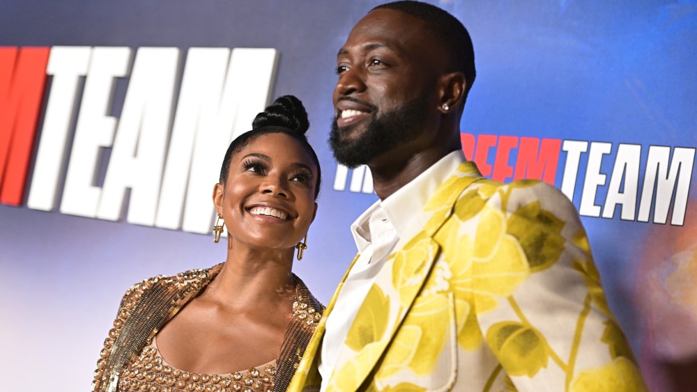 HOLLYWOOD, CALIFORNIA - SEPTEMBER 22: (L-R) Gabrielle Union and Dwyane Wade attend Netflix's special screening of "The Redeem Team" at TUDUM Theater on September 22, 2022 in Hollywood, California. (Photo by Charley Gallay/Getty Images for Netflix)