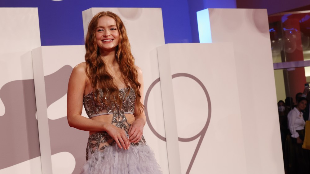 Sadie Sink attends "The Whale" red carpet at the 79th Venice International Film Festival on Sept. 4 in Venice, Italy.