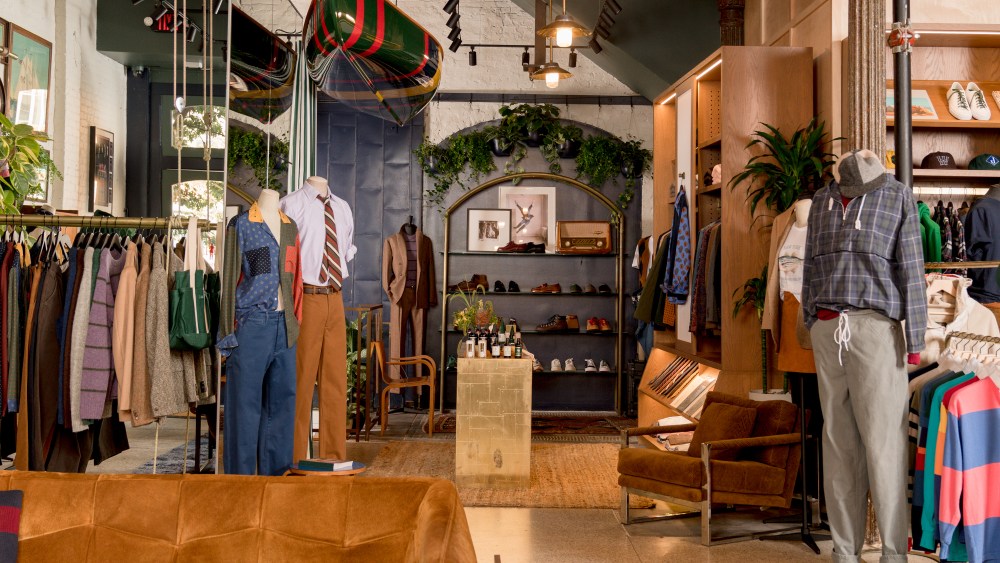 J. Crew men's store
