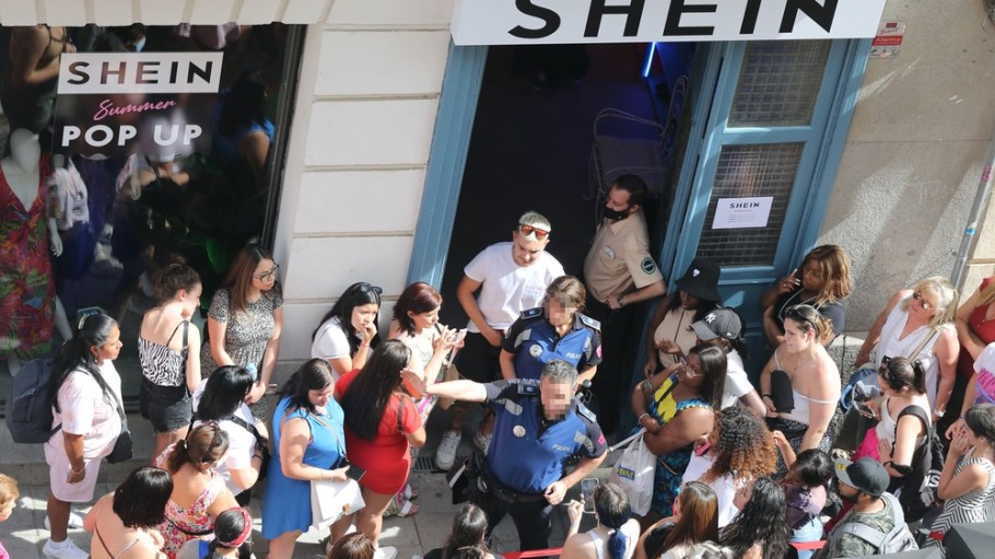 Shein pop-up store