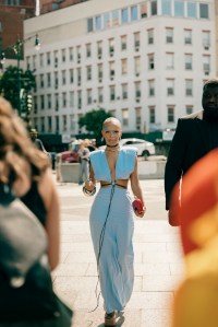 Street style at New York Fashion Week, Spring 2023 Season