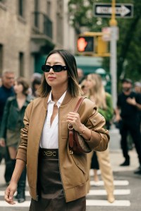 Street style at New York Fashion Week Spring 2023