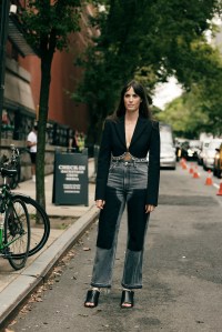 Street style at New York Fashion Week Spring 2023