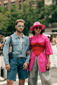 Street style at New York Fashion Week Spring 2023