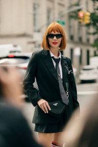 Street style at New York Fashion Week Spring 2023