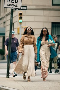 Street style at New York Fashion Week Spring 2023