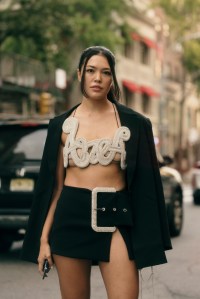 Street style at New York Fashion Week Spring 2023