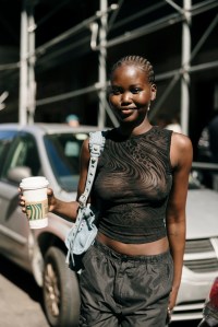 Street style at New York Fashion Week Spring 2023