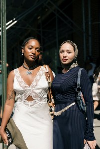 Street style at New York Fashion Week Spring 2023