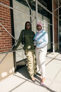 Street style at New York Fashion Week Spring 2023