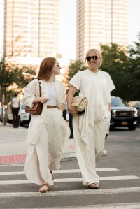 Street style at New York Fashion Week Spring 2023