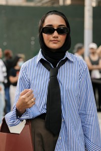 Street style at New York Fashion Week Spring 2023