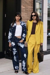 Street style at New York Fashion Week Spring 2023