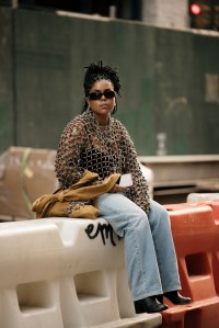 Street style at New York Fashion Week Spring 2023