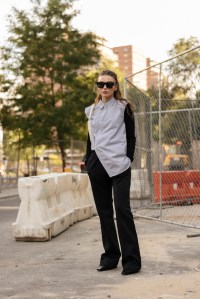 Street style at New York Fashion Week Spring 2023