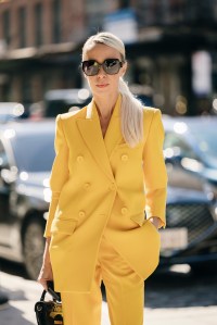 Street style at New York Fashion Week Spring 2023