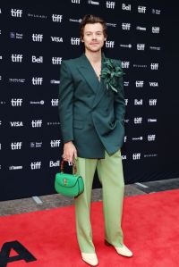 TORONTO, ONTARIO - SEPTEMBER 11: Harry Styles attends the "My Policeman" Premiere during the 2022 Toronto International Film Festival at Princess of Wales Theatre on September 11, 2022 in Toronto, Ontario. (Photo by Amy Sussman/Getty Images)