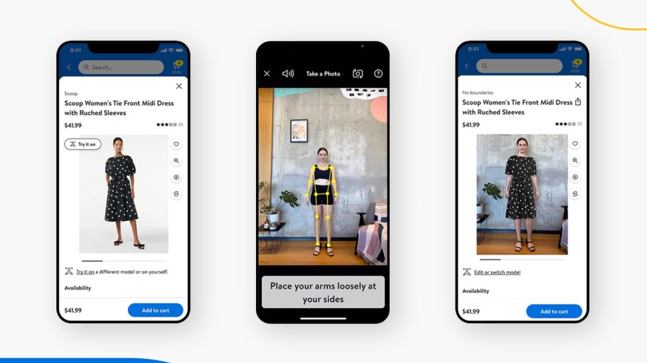 Building on the initial “Choose My Model” launch in March, Be Your Own Model is an experience designed to allow customers to use their own photo to better visualize how an item of clothing will look on them.