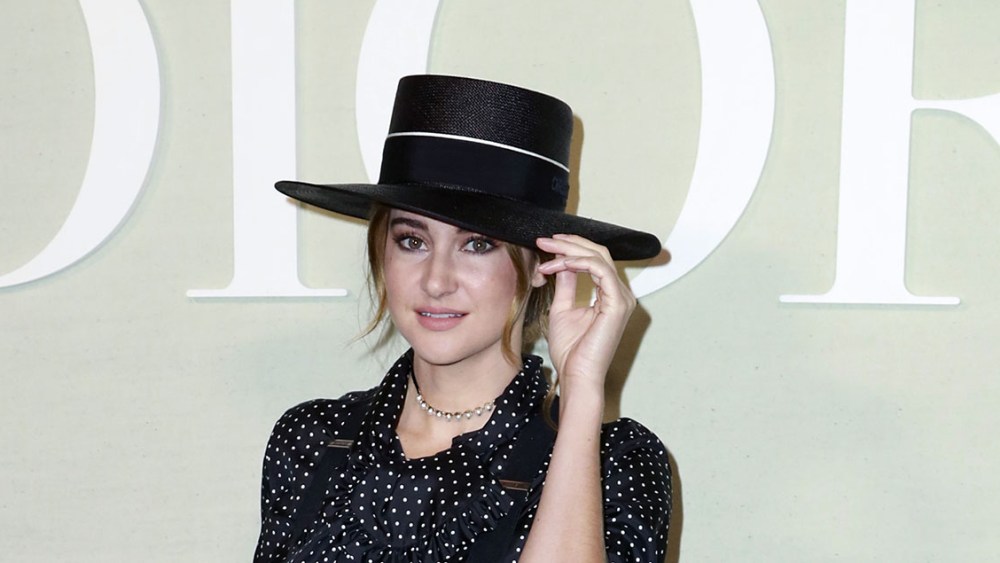PARIS, FRANCE - SEPTEMBER 27: (EDITORIAL USE ONLY - For Non-Editorial use please seek approval from Fashion House) Shailene Woodley attends the Christian Dior Womenswear Spring/Summer 2023 show as part of Paris Fashion Week  on September 27, 2022 in Paris, France. (Photo by Julien Hekimian/Getty Images)
