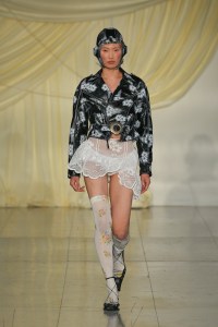 Runway at Yuhan Wang RTW Spring 2023 on September 18, 2022 in London
