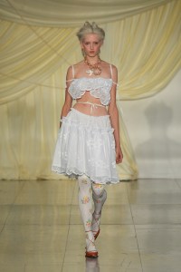 Runway at Yuhan Wang RTW Spring 2023 on September 18, 2022 in London