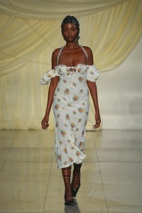 Runway at Yuhan Wang RTW Spring 2023 on September 18, 2022 in London