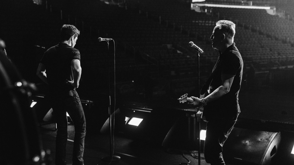 Behind the Scenes of The Killers at Madison Square Garden.