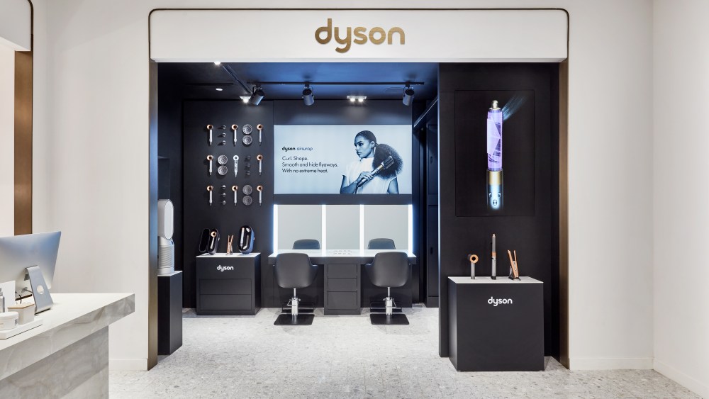Dyson's Beauty Lab at Saks Bal Harbour.