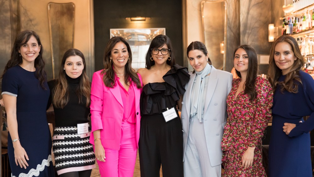 From left: Maggie McGrath, Bianca Gates, Karla Gallardo, Estefania Lacayo, Daniela Pierre-Bravo and Sandra Campos.