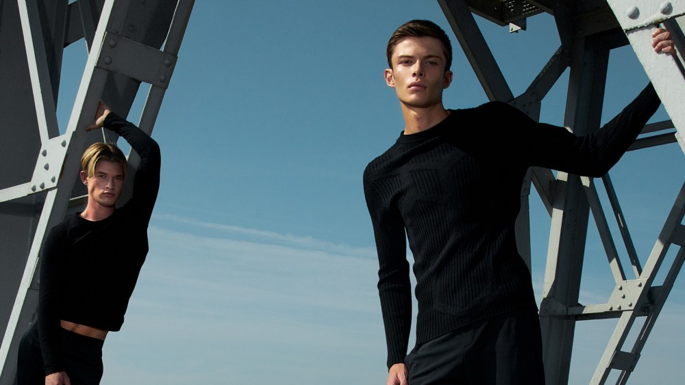 Campaign imagery for the Bikkembergs' archive sale were shot in Antwerp, Belgium.