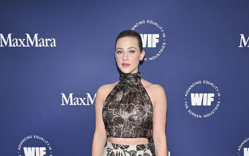Lili Reinhart at the Women In Film Honors Celebrating Women “Forging Forward” in Entertainment held at the Beverly Hilton on October 27, 2022 in Beverly Hills, California.