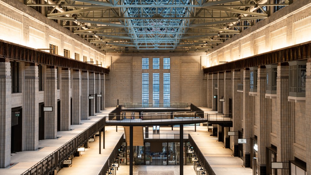 The original art deco hall of Battersea Power Station, which will open to the public on Oct. 14.