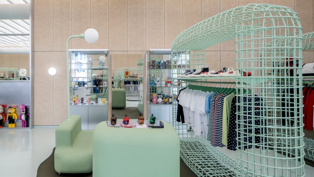 Inside the Billionaire Boys Club's Miami store.