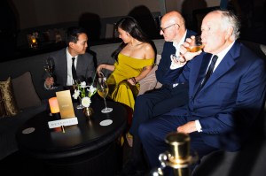 Christine Ko, Herve Perrot and Nicola Bulgari