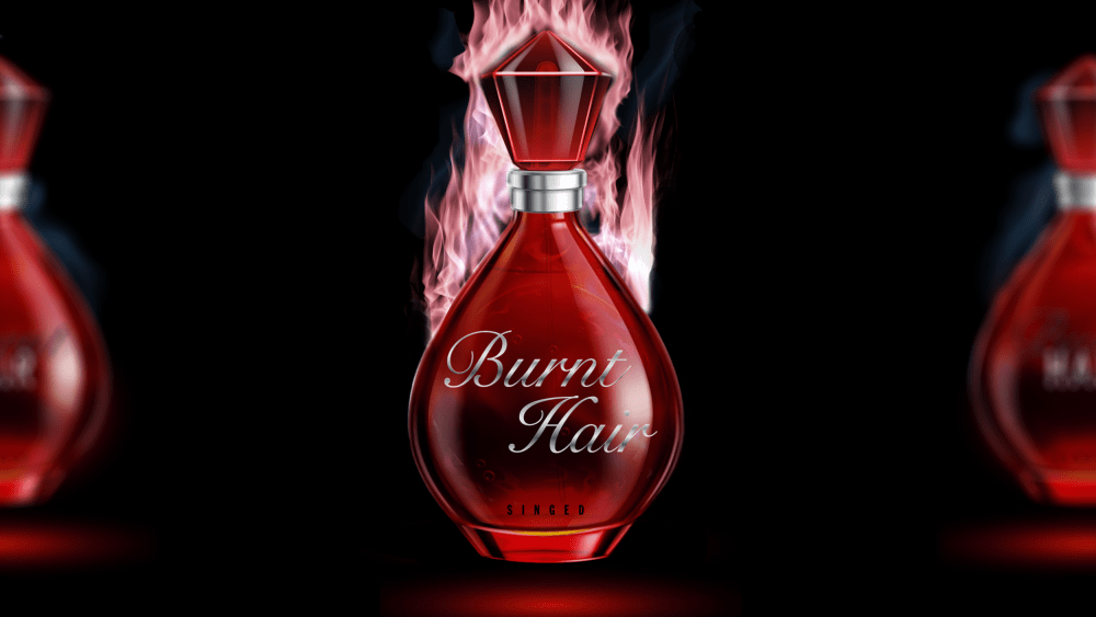 tesla founder elon musk burnt hair perfume fragrance bottle