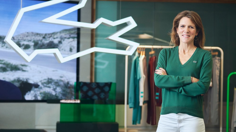 Catherine Spindler of Lacoste.