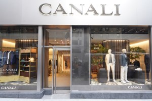 Inside Canali’s new Madison Avenue store.