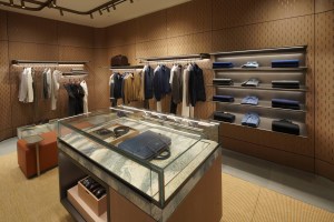 Inside Canali’s new Madison Avenue store.