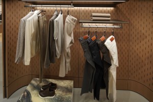 Inside Canali’s new Madison Avenue store.