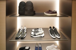 Inside Canali’s new Madison Avenue store.