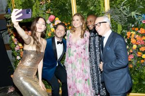 Karlie Kloss, Derek Blasberg, Olivia Walton, Hank Willis Thomas, Tommy Hilfiger