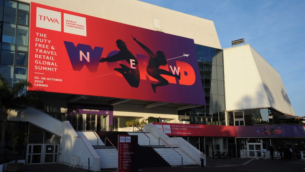 The scene at the recent TFWA World Exhibition and Conference in Cannes, France.