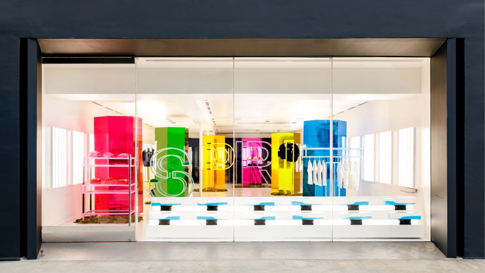 Esprit pop-up on Robertson Boulevard in Los Angeles.