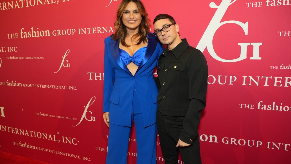 Mariska Hargitay and Christian Siriano