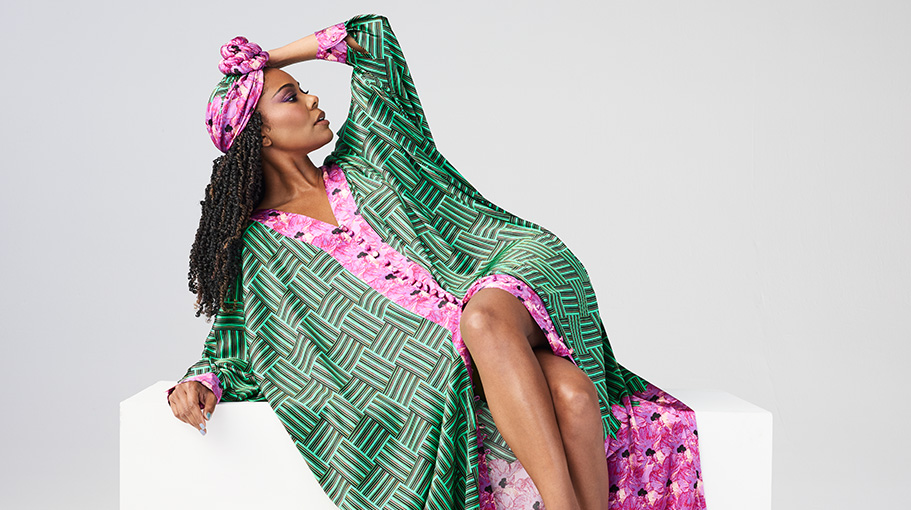 Gabrielle Union x Banke Kuku lead art