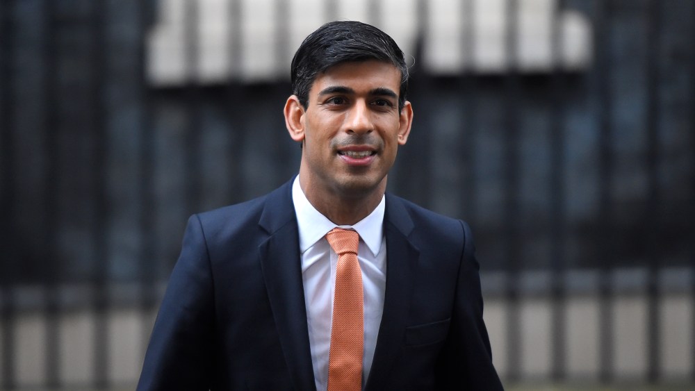 Rishi Sunak leaves 10 Downing Street  in London, England.