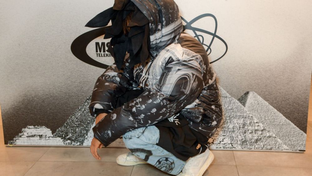 LONDON, ENGLAND - OCTOBER 07: Jaden Smith presents MSFTSrep's new AW22 collection at Selfridges on October 7, 2022 in London, England. (Photo by David M. Benett/Dave Benett/Getty Images for Selfridges & Co)