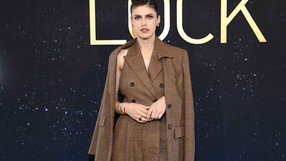 LOS ANGELES, CALIFORNIA - OCTOBER 26: Alexandra Daddario attends as Tiffany & Co. celebrates the launch of the Lock Collection at Sunset Tower Hotel on October 26, 2022 in Los Angeles, California. (Photo by Jon Kopaloff/Getty Images for Tiffany & Co.)