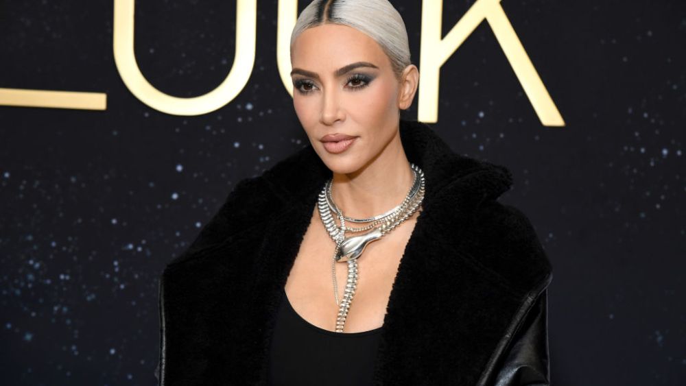 LOS ANGELES, CALIFORNIA - OCTOBER 26: Kim Kardashian attends as Tiffany & Co. celebrates the launch of the Lock Collection at Sunset Tower Hotel on October 26, 2022 in Los Angeles, California. (Photo by Jon Kopaloff/Getty Images for Tiffany & Co.)